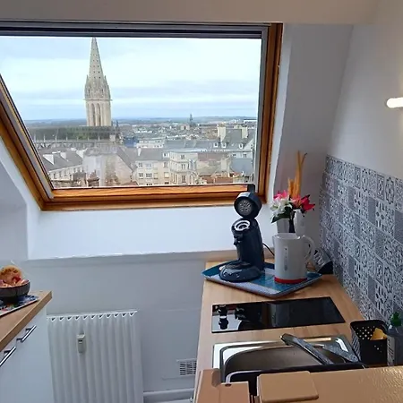 Equipe En Hyper-centre Avec Parking Prive Et Gratuit - Vue Sur La Et Chateau De * Caen