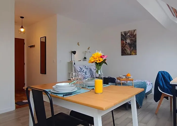 Equipe En Hyper-centre Avec Parking Prive Et Gratuit - Vue Sur La Et Chateau De * Caen