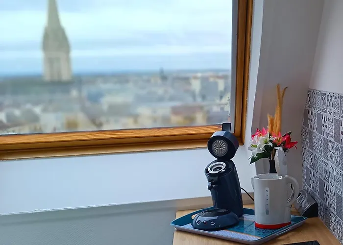 Equipe En Hyper-centre Avec Parking Prive Et Gratuit - Vue Sur La Et Chateau De Caen